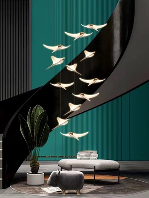 مصباح الدرج الحديث المرافق المستديرة الاكريليك من الفولاذ المقاوم للصدأ تصميم من قبل الآخرين الطاقة
