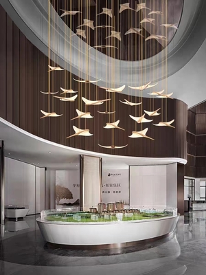 مصباح الدرج الحديث المرافق المستديرة الاكريليك من الفولاذ المقاوم للصدأ تصميم من قبل الآخرين الطاقة