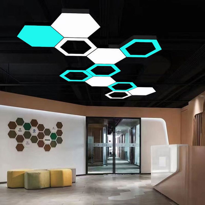 مصباح المكتب المعلقة LED مستطيل مربع مستطيل مربع حلقة على شكل ي خاصة على شكل مصباح خطي