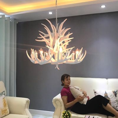 ظل معدني معاصر ثريا الأبيض للقاعة المعيشة غرفة الطعام الدراسة وغرفة النوم