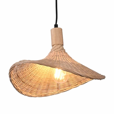 Green WELL Standard Building Eco-Friendly Wicker Pendant معلقة مصباح السقف المتدلى 32 Genevieve