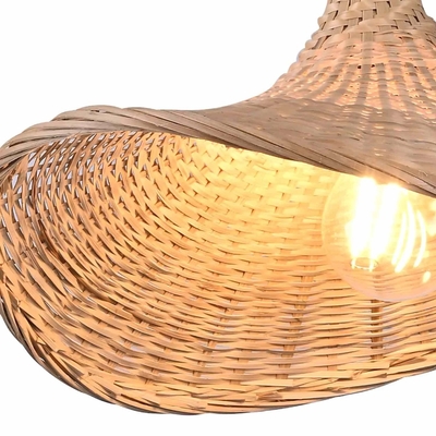 Green WELL Standard Building Eco-Friendly Wicker Pendant معلقة مصباح السقف المتدلى 32 Genevieve
