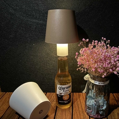 Color Dimming Up IP20 Waterproof Battery Table Light LED Wine Bottle Cordless Touch Control Lamp for Lighting Solutions
