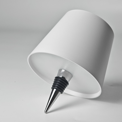 1- Color Temperature Adjustable Bottle Stopper Desk Lamp Rechargeable LED Table Light for Party Restaurant Bar Cafe