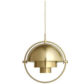 مصابيح LED متعددة المعدنيات LED معلقة Scandinavian Modern Design GUBI Lighting